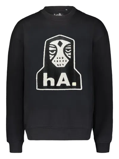 Haculla Nyc Hockey Mask Appliqué Sweatshirt In Black