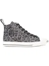 Haculla One Of A Kind Hi-top Sneakers In Black