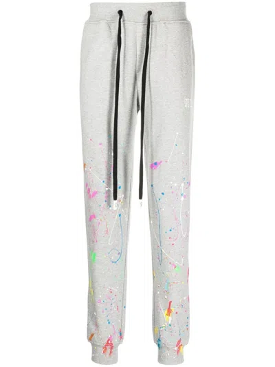 Haculla Jogginghose Mit Farbklecks-print In Grey