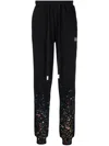 Haculla Jogginghose Mit Farbklecks-print In Black