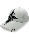 Haculla Praising Hac Dad Cotton Baseball Cap In White