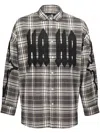 Haculla Praising Plaid Shirt In Black