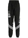 Haculla Racer Overload Logo-print Track Pants In Black