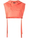 Haculla Signature Cropped Hoodie In Orange