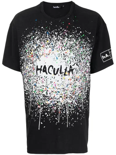 Haculla T-shirt Mit Graffiti-print In Black