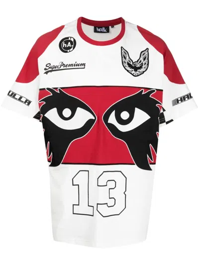 Haculla Super Premium Racer T-shirt In Weiss