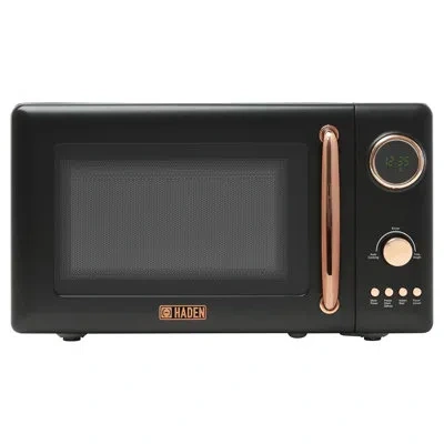 Haden 700 Watt 0.7 Cubic Foot Microwave Oven With Digital Controls In Black