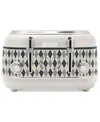 Haden Argyle 4-slice Wide-slot Self-centering Toaster, 75140 In Argyle