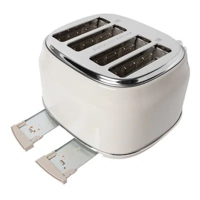 Haden Bedford Putty Speckle 4-slice Toaster