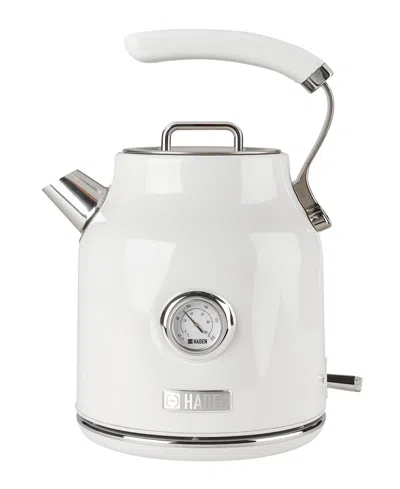 Haden Dorset 1.7 L-7 Cup Electric Cordless Kettle In Ivory,chrome
