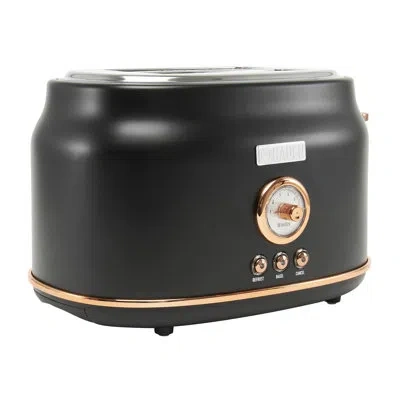 Haden Dorset 2-slice Wide-slot Toaster In Black