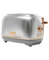 Haden Heritage 2-slice Wide Slot Toaster In Stainless Steel,copper