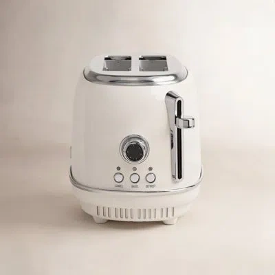 Haden Heritage 2-slice Wide Slot Toaster In Ivory White