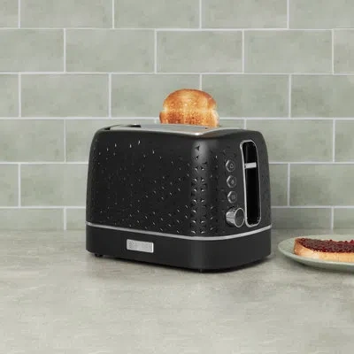 Haden Starbeck 2-slice Toaster In Black,chrome