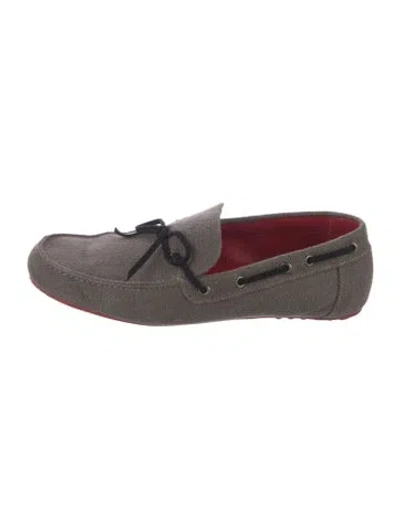 Pre-owned Hadleigh's Canvas Boat Shoes In Multi