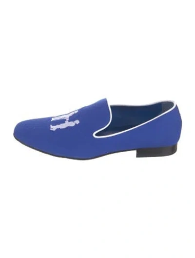 Pre-owned Hadleigh's Canvas Loafers In Blue