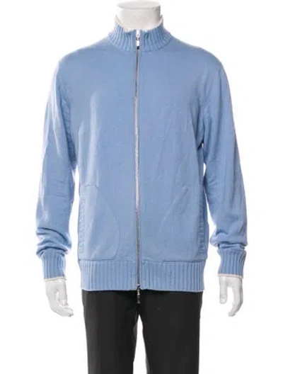 Pre-owned Hadleigh's Cashmere Jacket In Blue