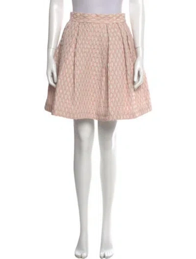 Pre-owned Hadleigh's Mini Skirt In Pink