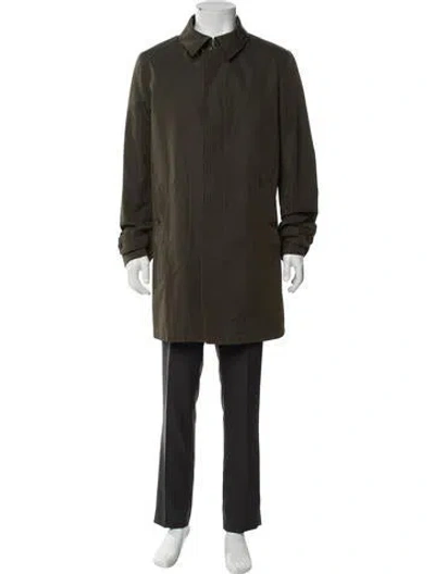 Pre-owned Hadleigh's Overcoat In Green