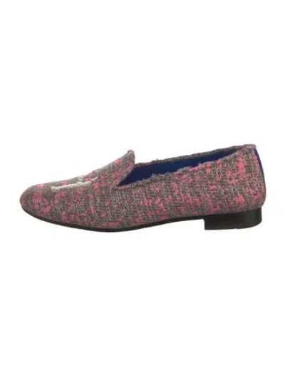 Pre-owned Hadleigh's Printed Loafers In Multi