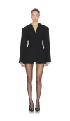 Haelo Brace Blazer Dress In Black