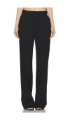 Haelo Flex Waist Tailored Trouser In Black