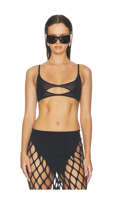 Haelo Halo Layered Bra In Black
