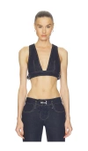 Haelo Retro Micro Vest In Multi