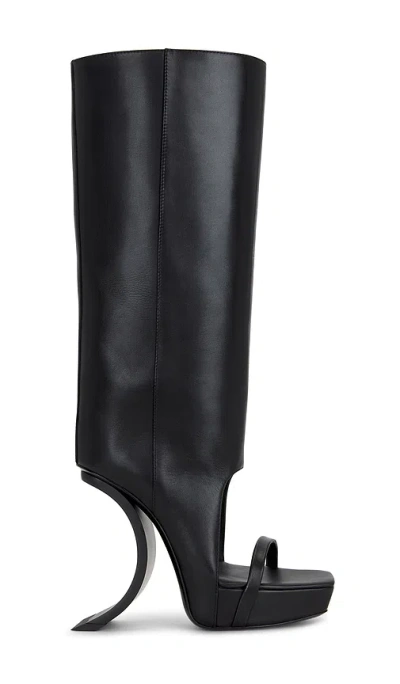 Haelo Rever Boot Sandal In Black