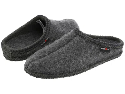 Haflinger As Classic Slipper Slippers Grey : Eu 45 (us In Gray