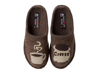 Haflinger Coffee Women's Slippers Earth: Eu 36 (us Women's 5) M, Wool