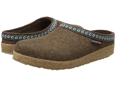 Haflinger Gz Classic Grizzly Clog Shoes Chocolate : Eu 36 (us In Brown