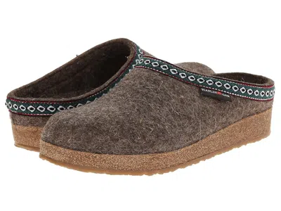 Haflinger Gz Classic Grizzly Clog Shoes Earth : Eu 45 (us In Brown