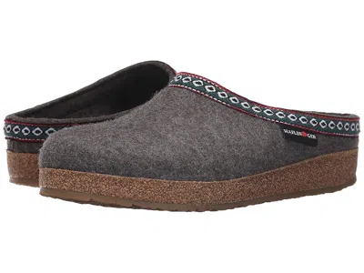 Haflinger Gz Classic Grizzly Clog Shoes Grey : Eu 39 (us In Gray