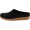 Haflinger Gzl Leather Trim Grizzly Charcoal Fa-nr65882 Men's