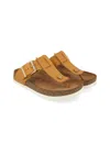 Haflinger Unisex - Cora Toe Post Sandal In Golden In Brown