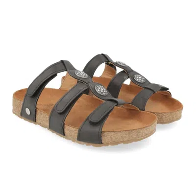 Haflinger Women's Alice Sandals In Black In Brown