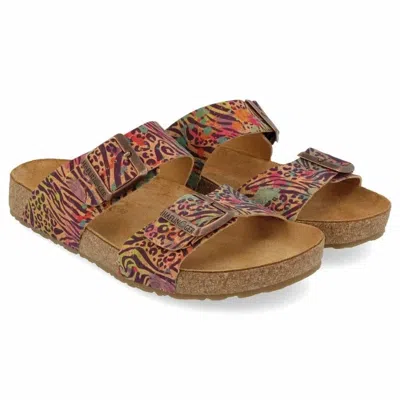 Haflinger Women's Andrea Sandal In Jungle Multi