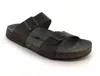 HAFLINGER WOMEN'S ANDREA TWO STRAP SANDALS IN GRAPHITE