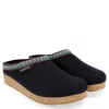 Haflinger Women's Gz Clog In Black In Black