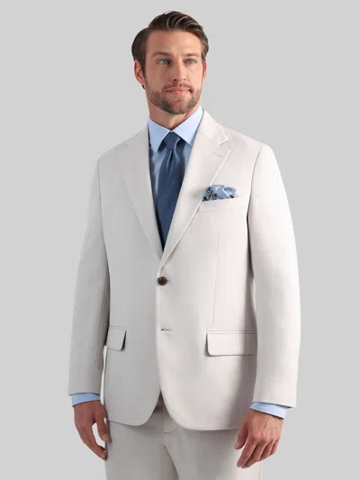 Haggar Big & Tall Men's Classic Fit Suit In White