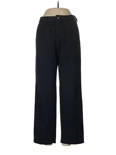 Pre-owned Haggar Casual Pants In Black