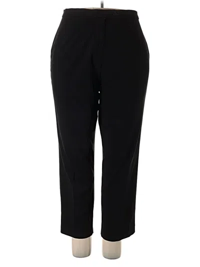 Pre-owned Haggar Casual Pants In Black