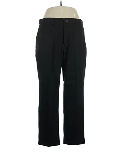 Pre-owned Haggar Casual Pants In Black