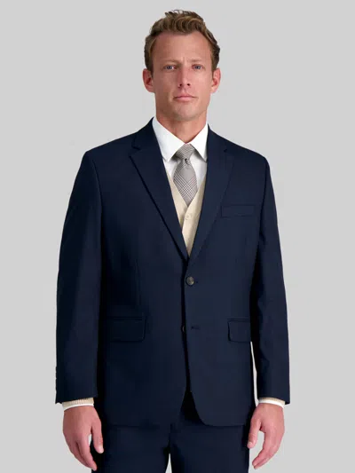 Haggar Classic Fit Premium Stretch Suit Jacket In Blue