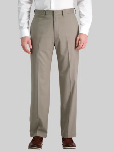 Haggar Classic Fit Premium Stretch Suit Pants In Brown