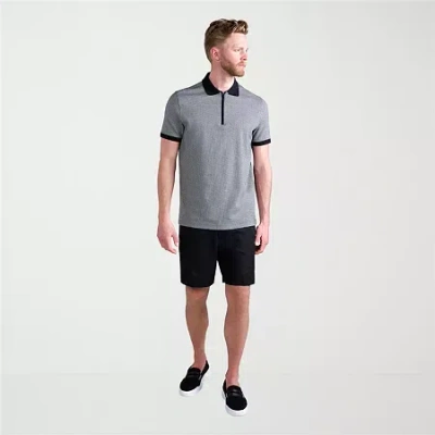 Haggar Cool 18 Pro Mens 7" Mid Rise Stretch Fabric Moisture Wicking Quick Dry Golf Short In Multi