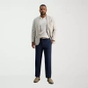 Haggar Cool Right Performance Flex Mens Classic Fit Flat Front Pant In Multi