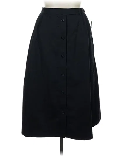 Pre-owned Haggar Formal Skirt In Black