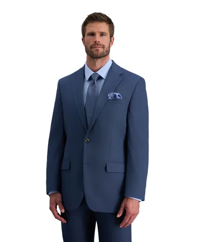 Haggar Jmh Men's Premium Stretch Classic Fit Suit Jacket In Blue